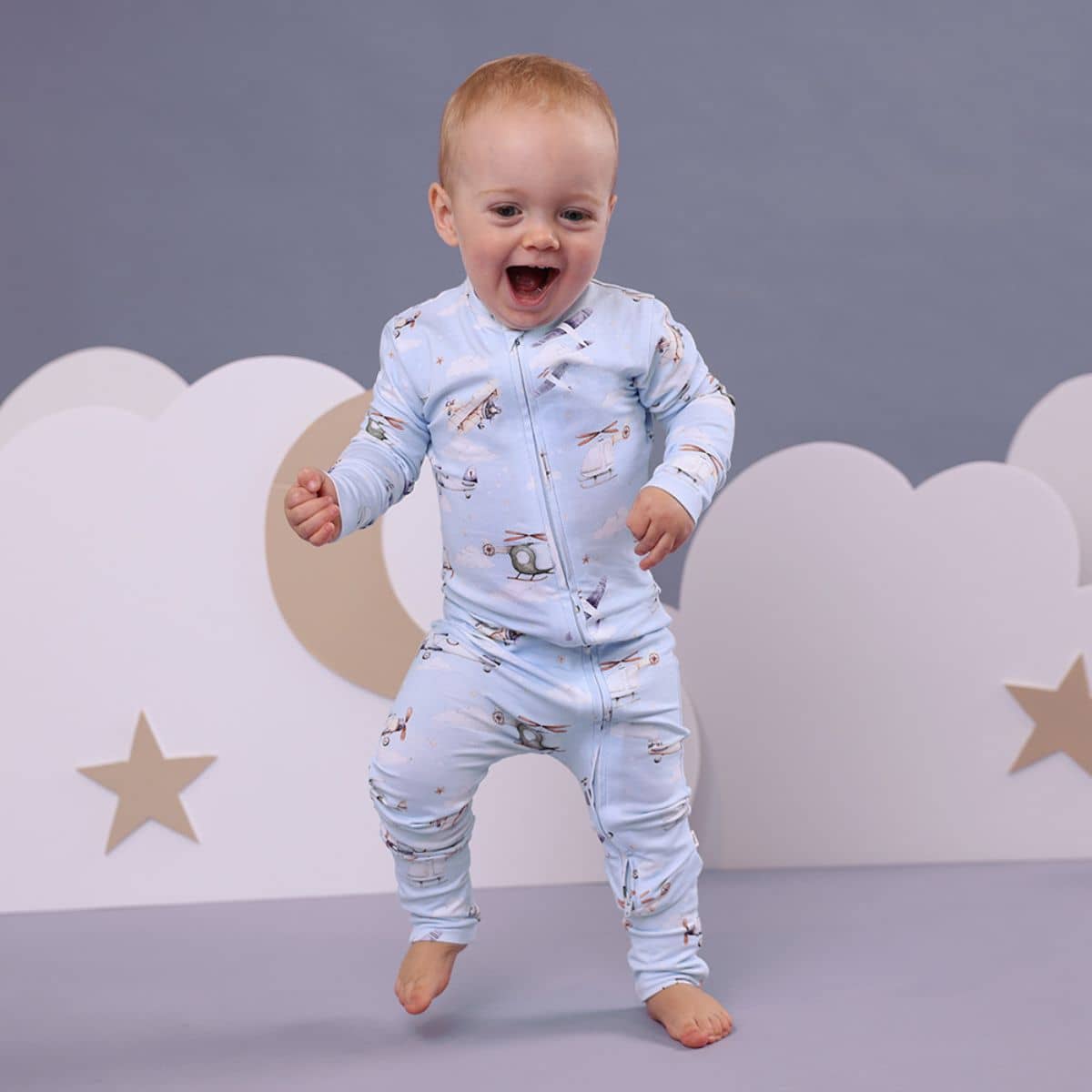 Snuggle Hunny Convertible Romper - Taking Flight - Image 7