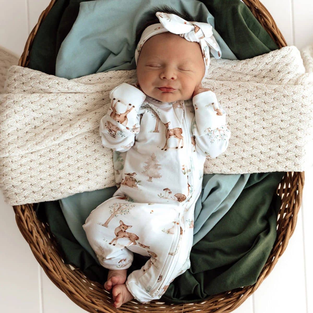 Snuggle Hunny Convertible Romper - Woodland Tales - Image 2