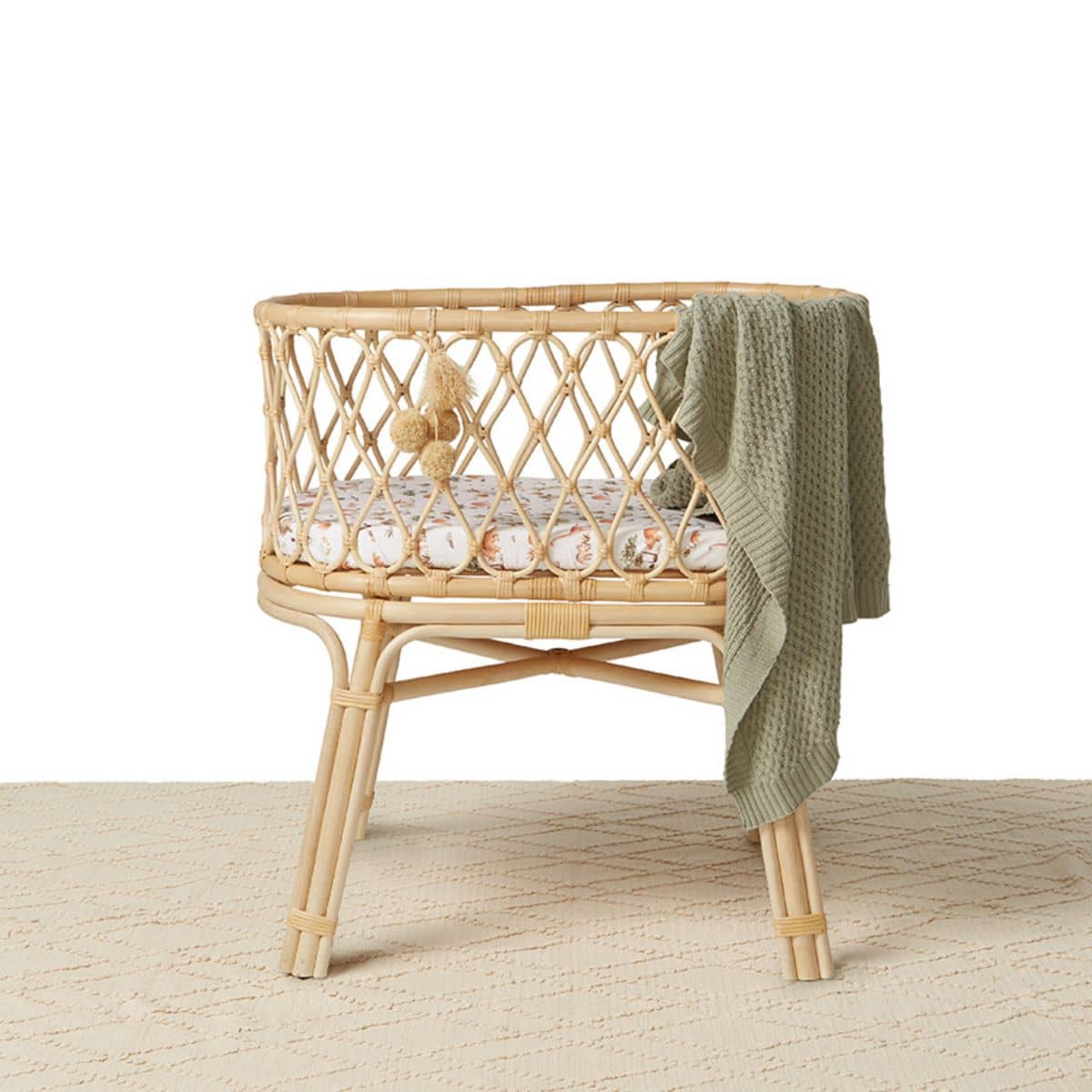 Snuggle Hunny Diamond Knit Baby Blanket - Dewkist - Image 2