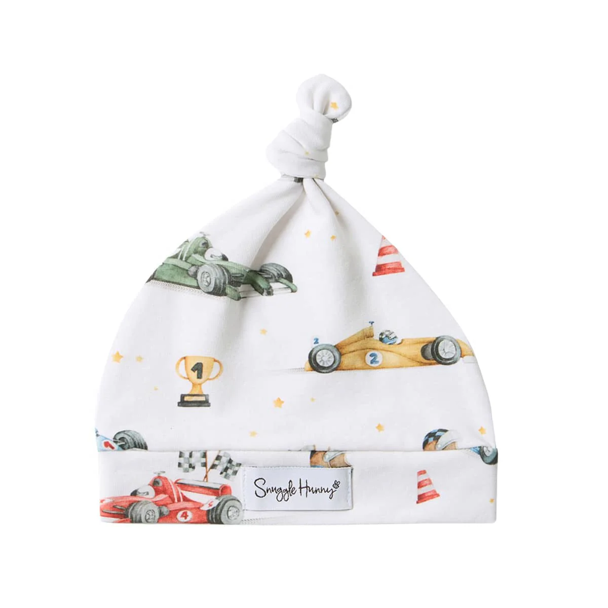 Snuggle Hunny Knotted Beanie - Little Racers