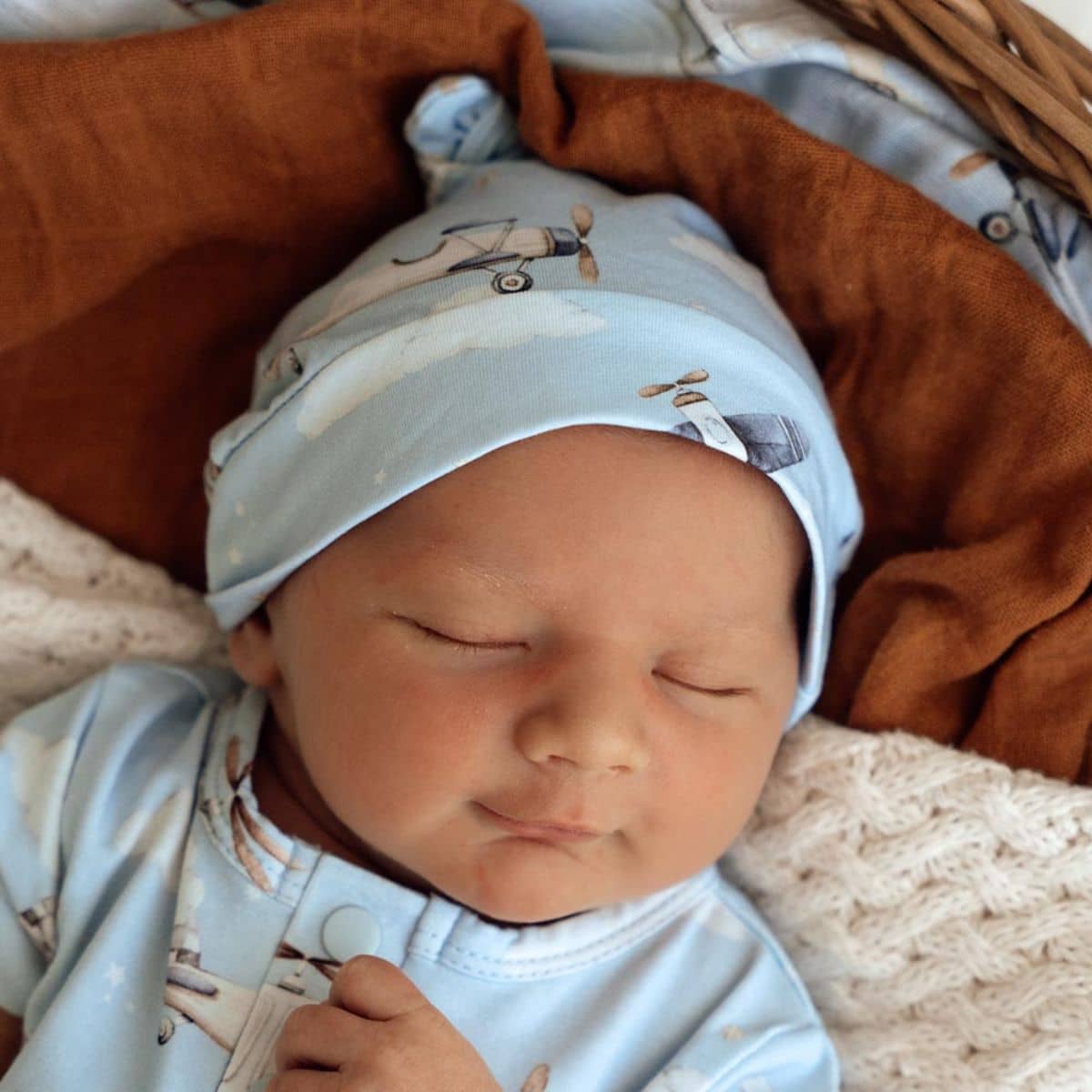 Snuggle Hunny Knotted Beanie - Taking Flight - Image 3