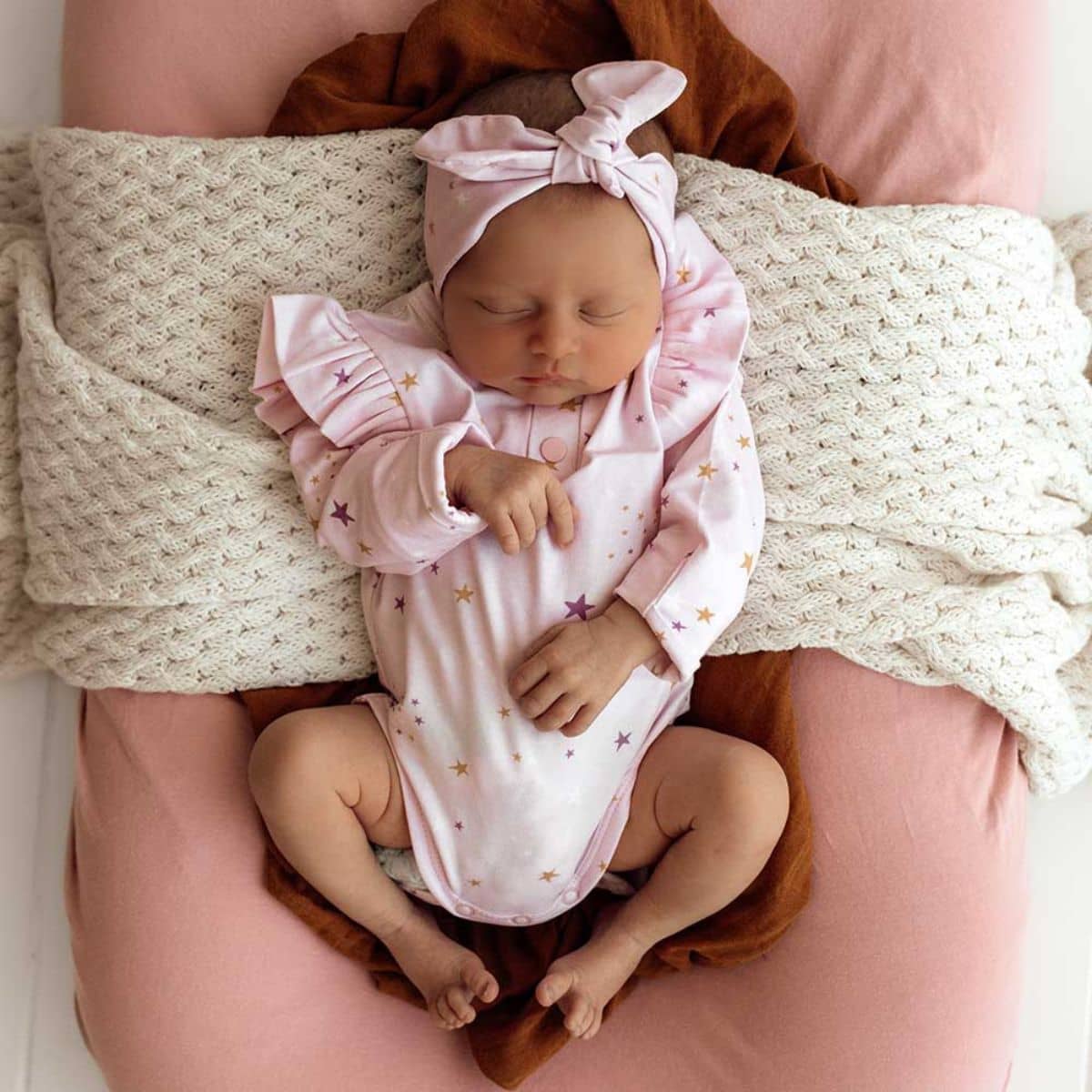 Snuggle Hunny Long Sleeve Bodysuit - Twinkle - 6 to 12 Months - Image 6