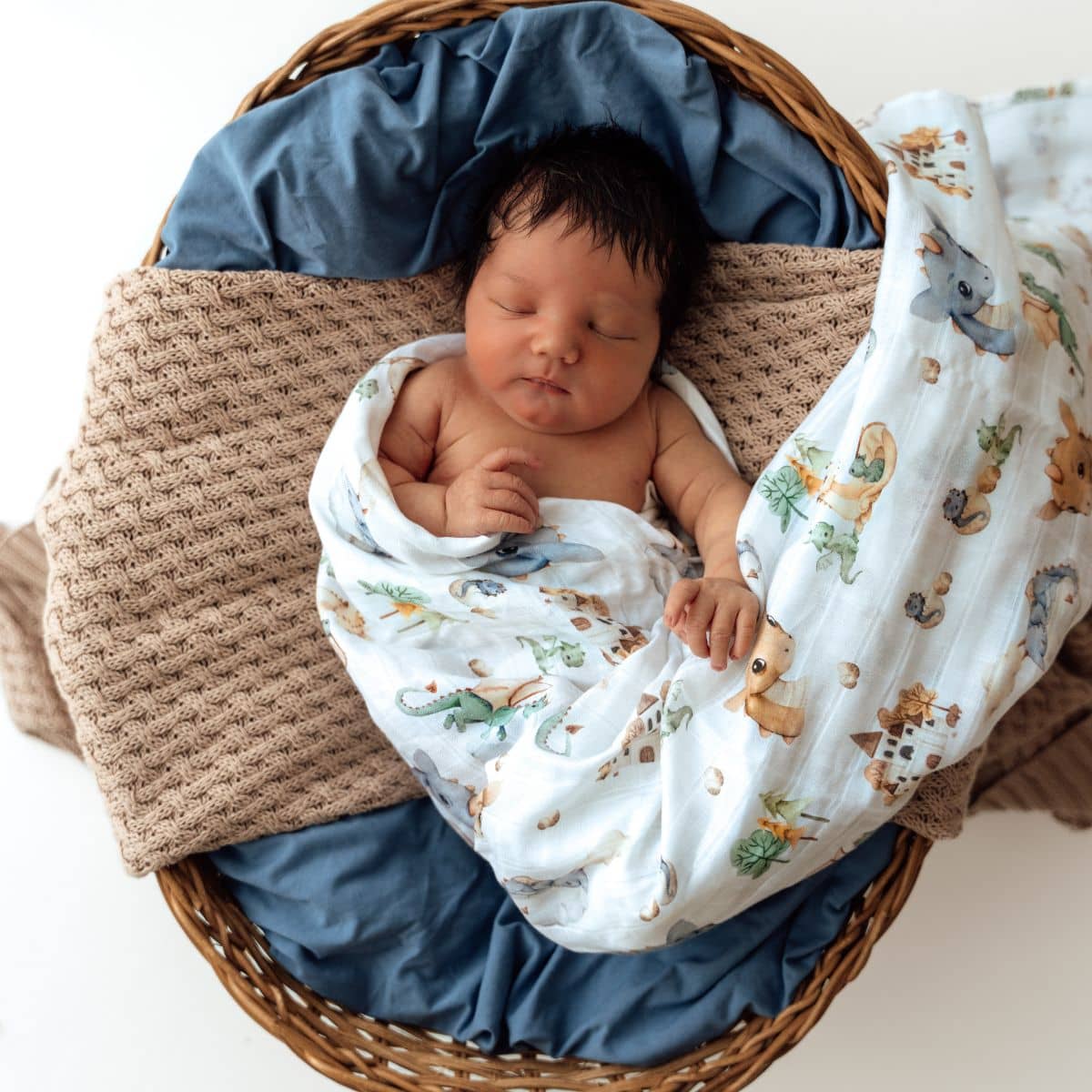 Snuggle Hunny Muslin Wrap - Dragon - Image 4