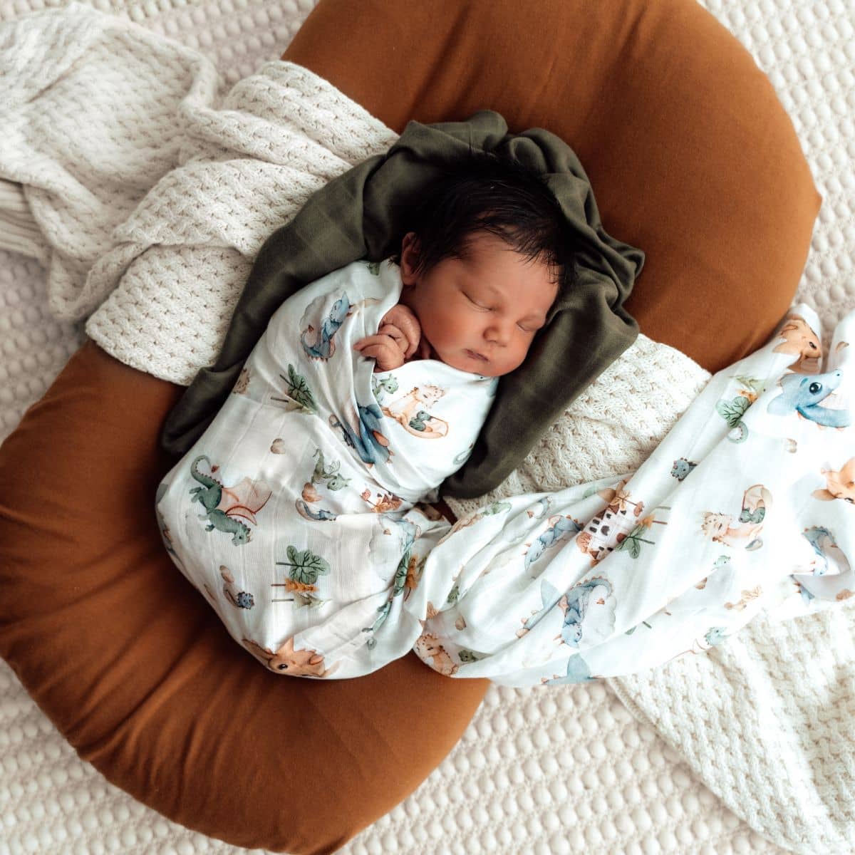 Snuggle Hunny Muslin Wrap - Dragon - Image 6