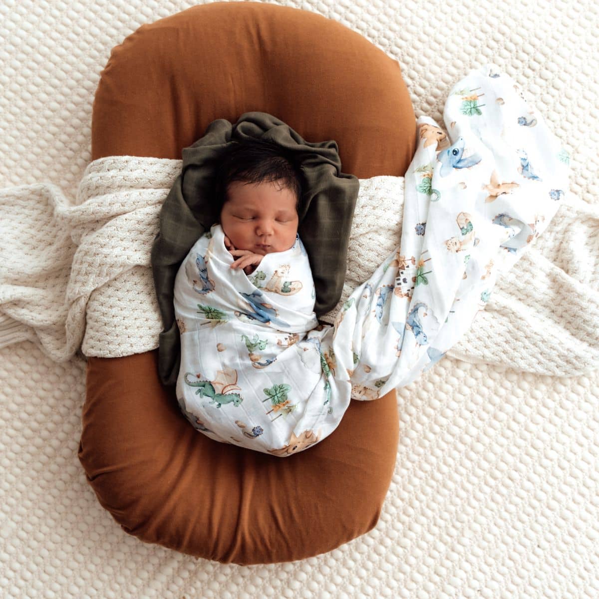 Snuggle Hunny Muslin Wrap - Dragon - Image 8