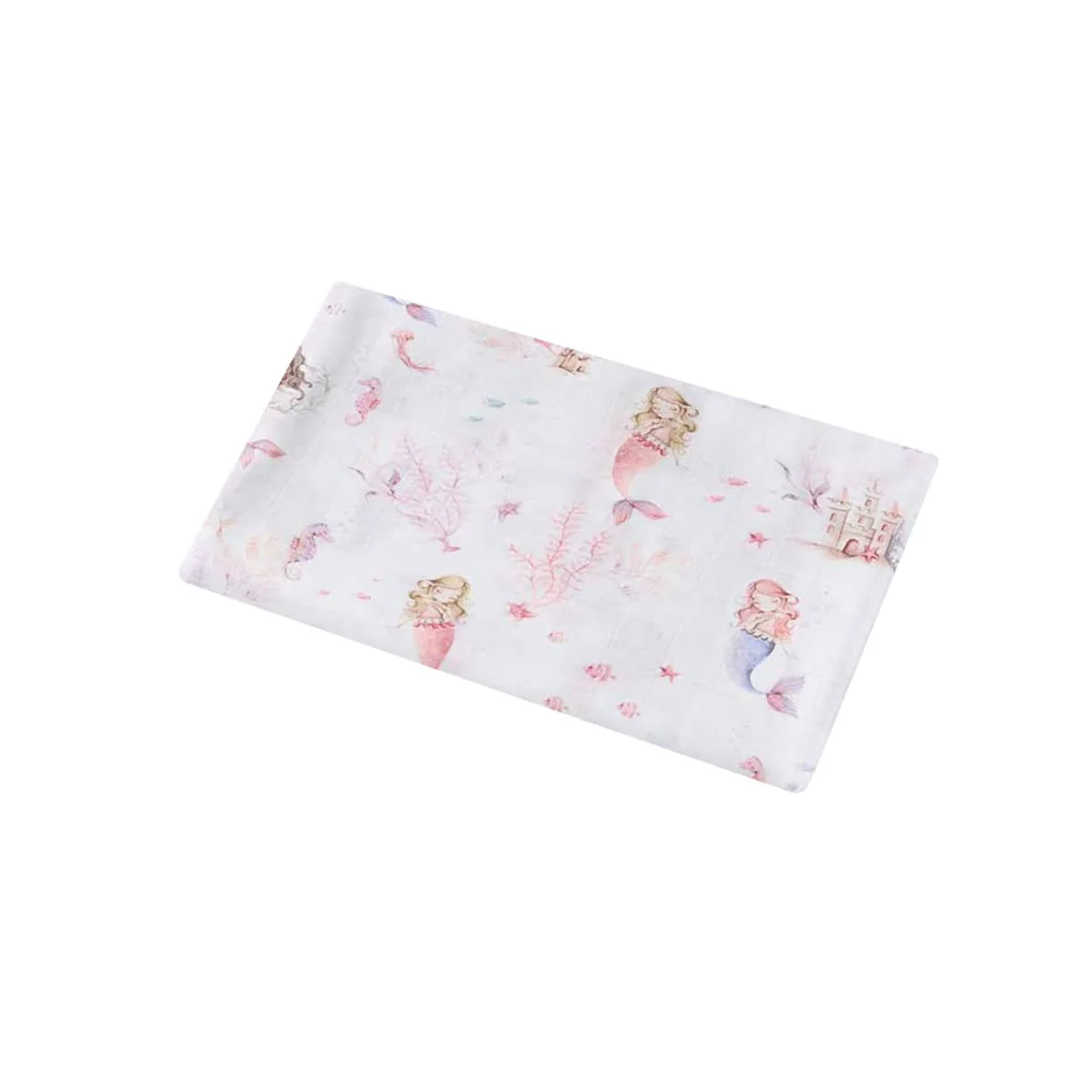 Snuggle Hunny Muslin Wrap - Mermaid