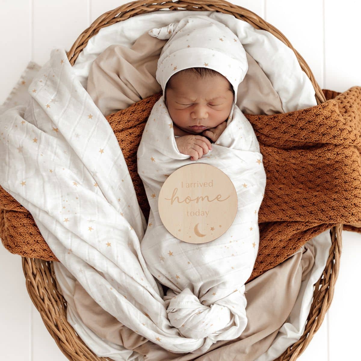 Snuggle Hunny Muslin Wrap - Stardust - Image 5