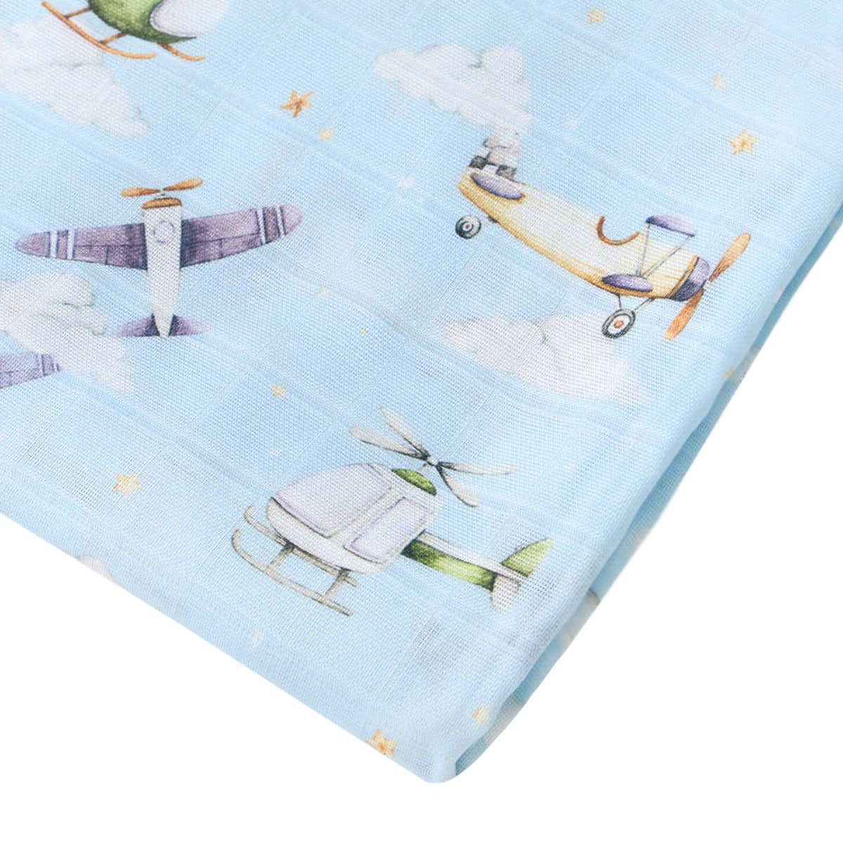 Snuggle Hunny Muslin Wrap - Taking Flight - Image 4