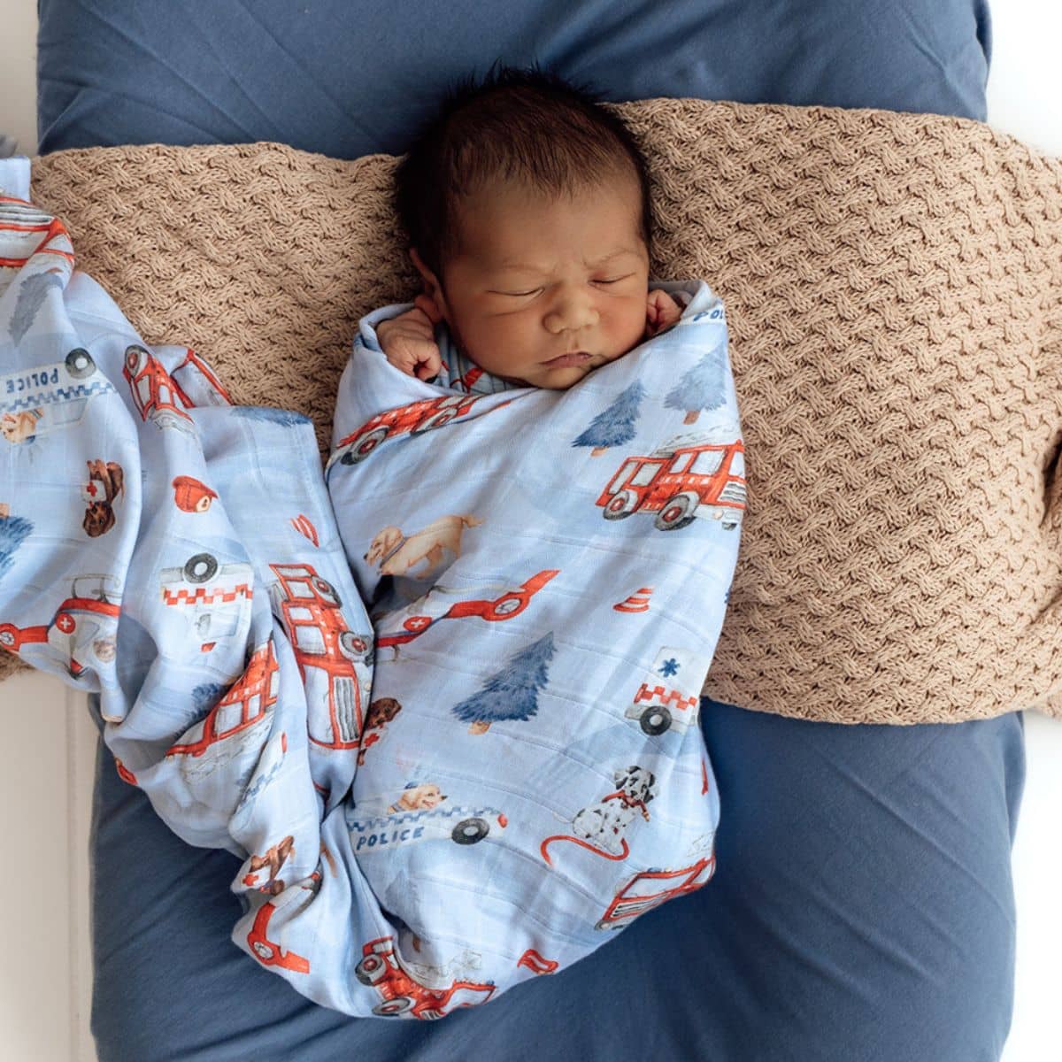 Snuggle Hunny Muslin Wrap - To the Rescue - Image 3