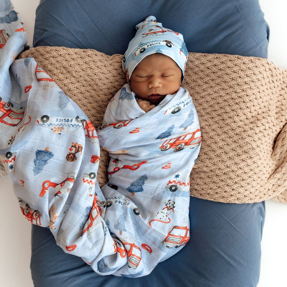 Snuggle Hunny Muslin Wrap - To the Rescue - Image 5