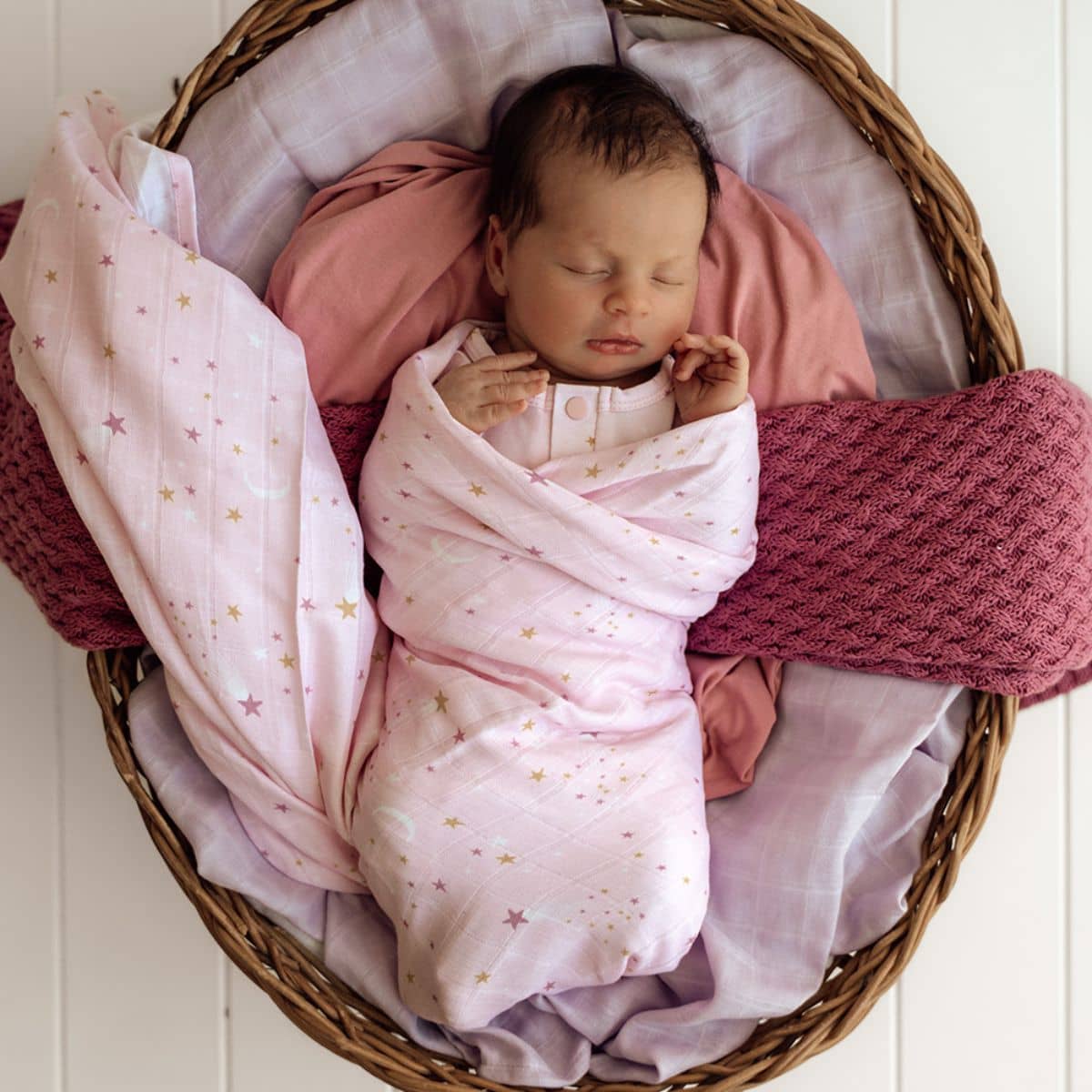 Snuggle Hunny Muslin Wrap - Twinkle - Image 3