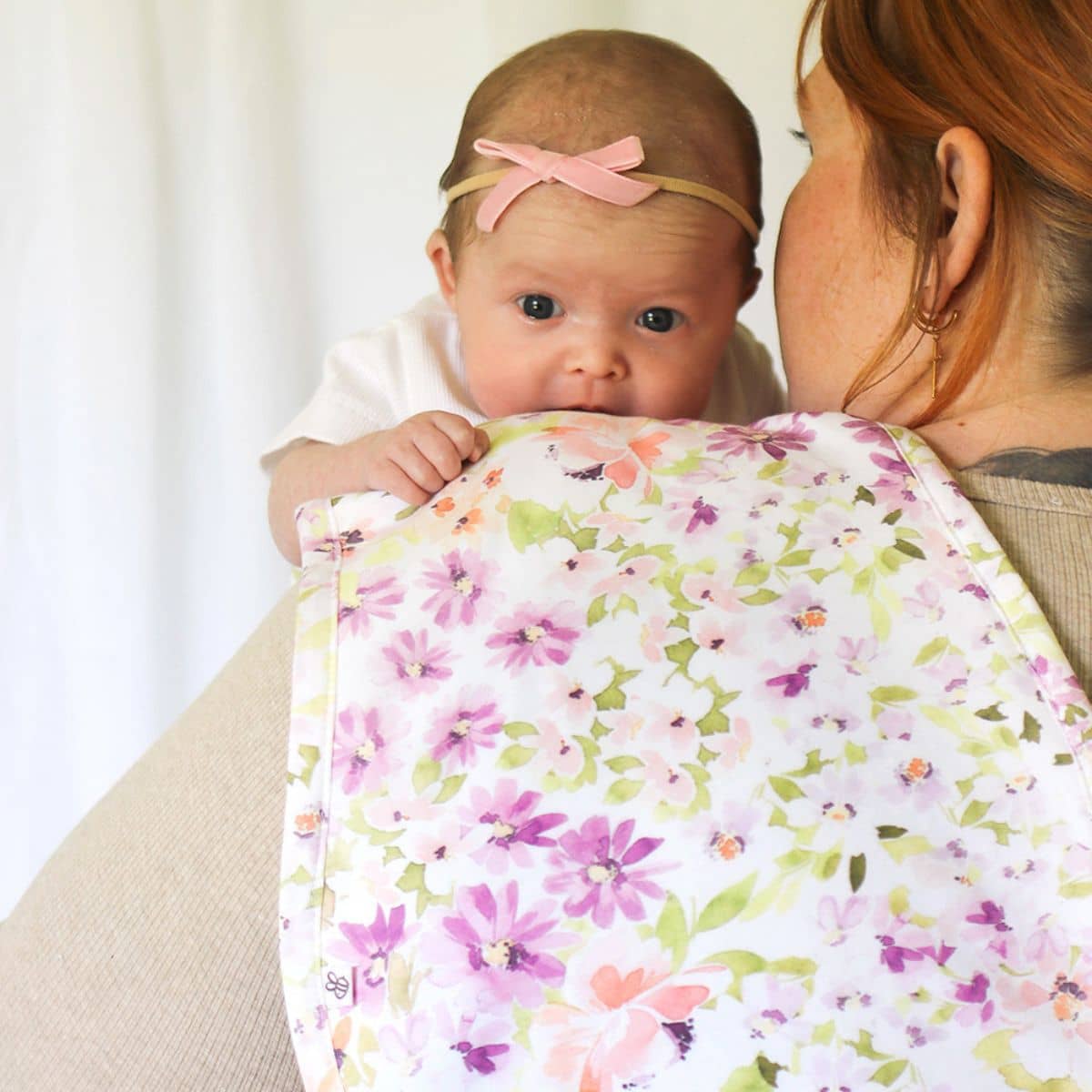 Snuggle Hunny Organic Burp Cloth - Isla - Image 2