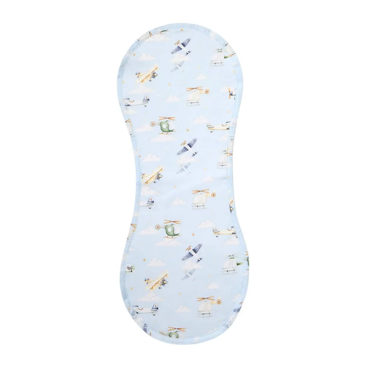 Snuggle Hunny Organic Burp Cloth - Taking Flight