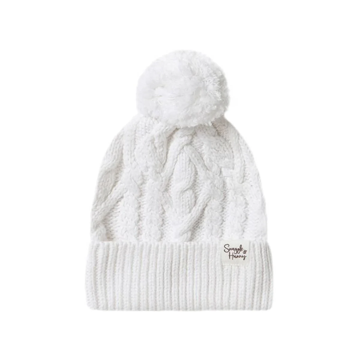 Snuggle Hunny Knit Beanie - White