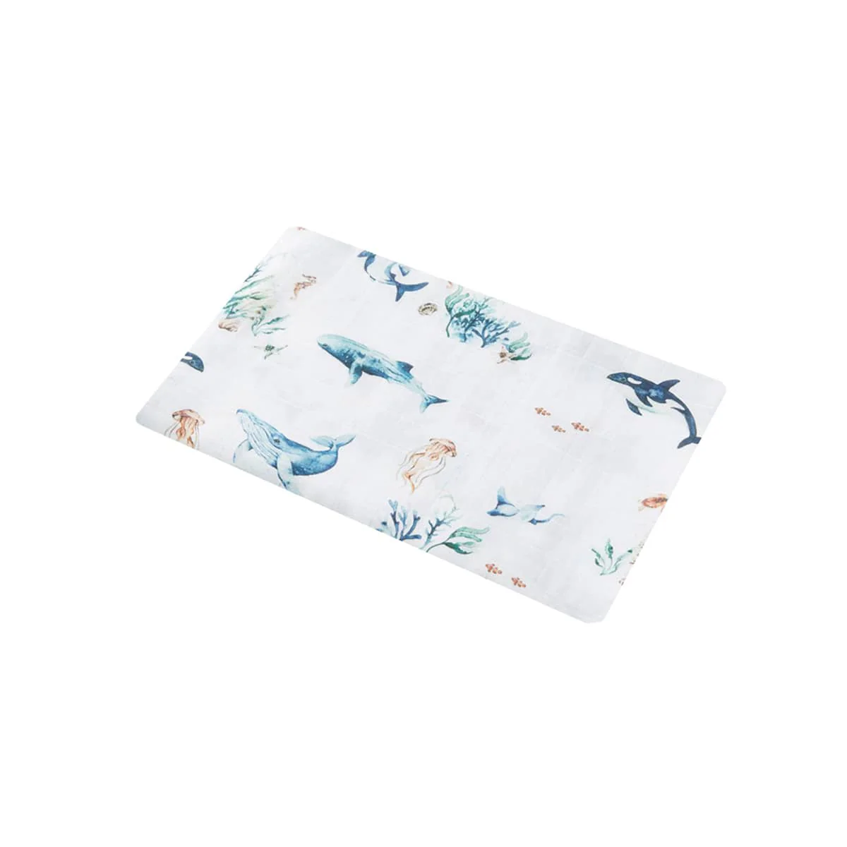 Snuggle Hunny Muslin Wrap - Ocean
