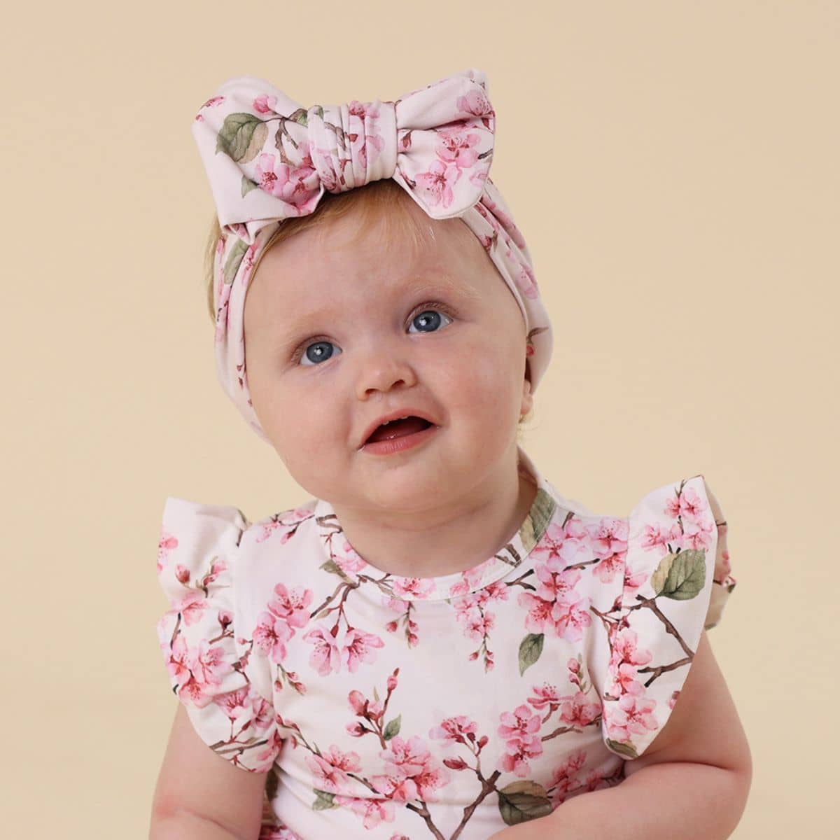 Snuggle Hunny Oversized Bow - Cherry Blossom - Image 3