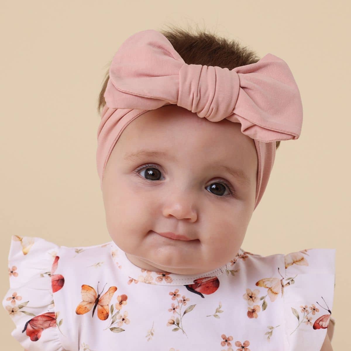 Snuggle Hunny Oversized Bow - Lullaby Pink - Image 2