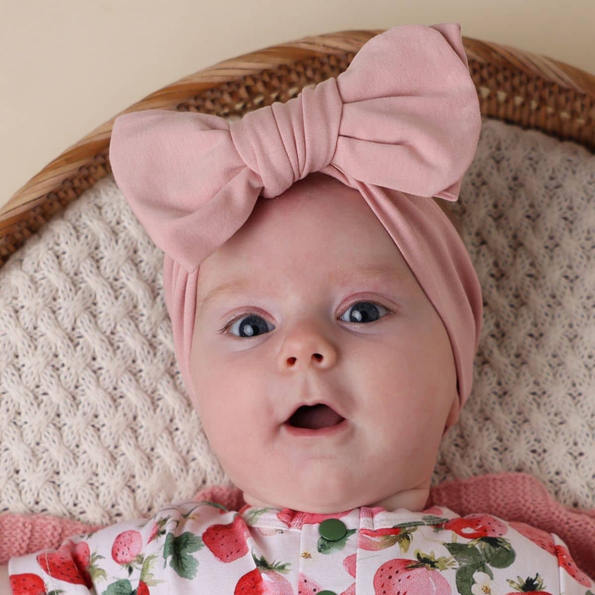 Snuggle Hunny Oversized Bow - Lullaby Pink - Image 6