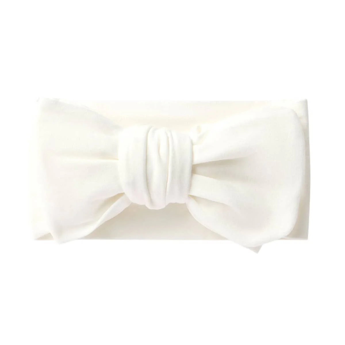 Snuggle Hunny Oversized Bow - Milk