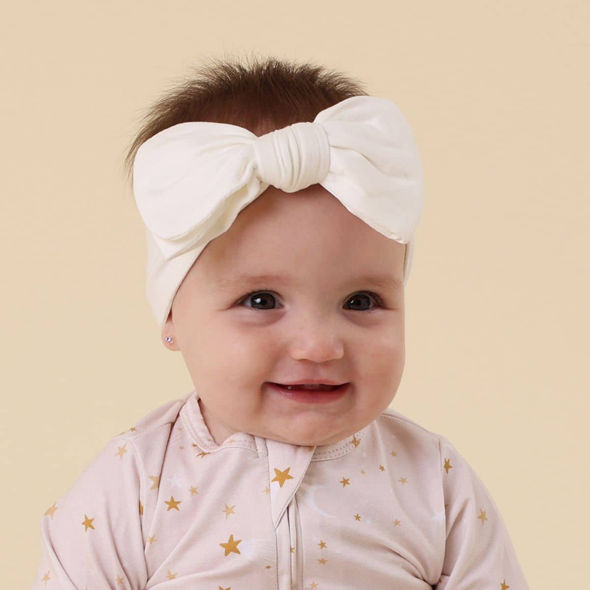 Snuggle Hunny Oversized Bow - Milk - Image 6