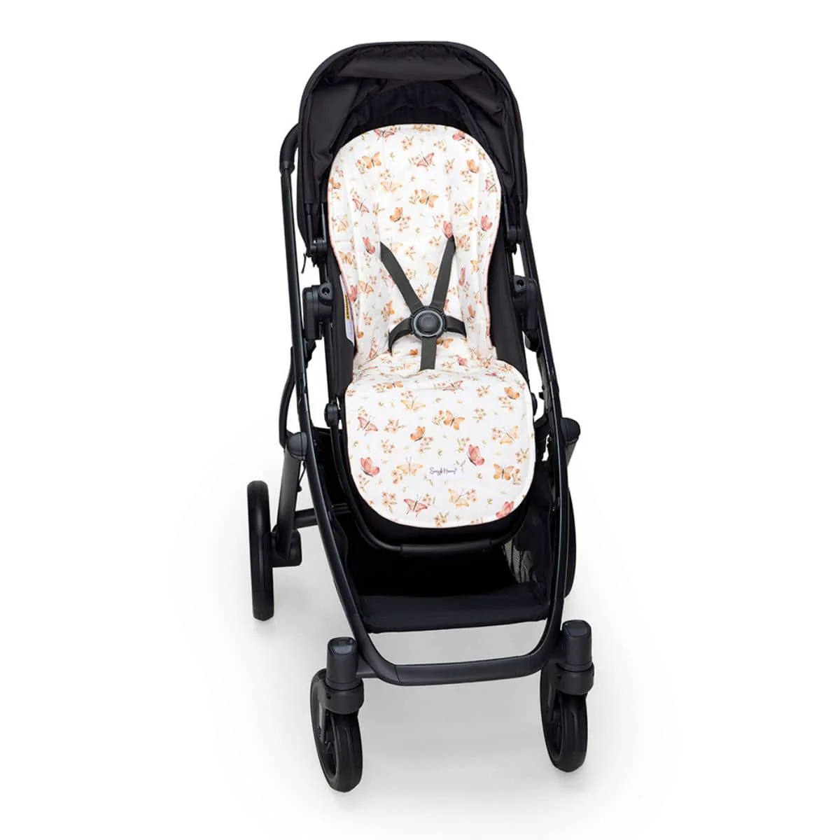 Snuggle Hunny Universal Organic Pram Liner - Butterfly - Image 4