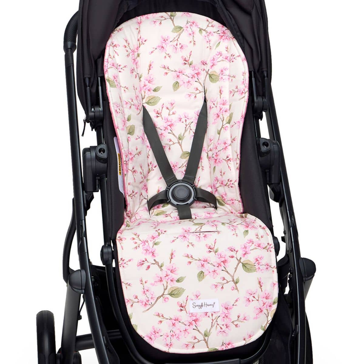 Snuggle Hunny Universal Organic Pram Liner - Cherry Blossom - Image 2