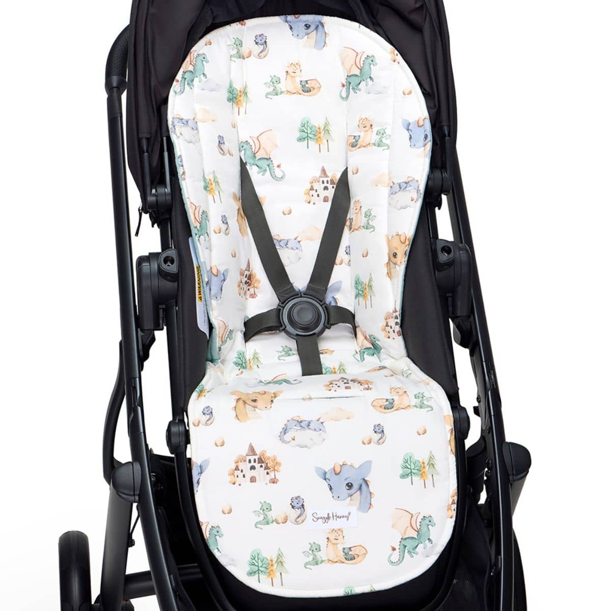 Snuggle Hunny Universal Organic Pram Liner - Dragon - Image 2