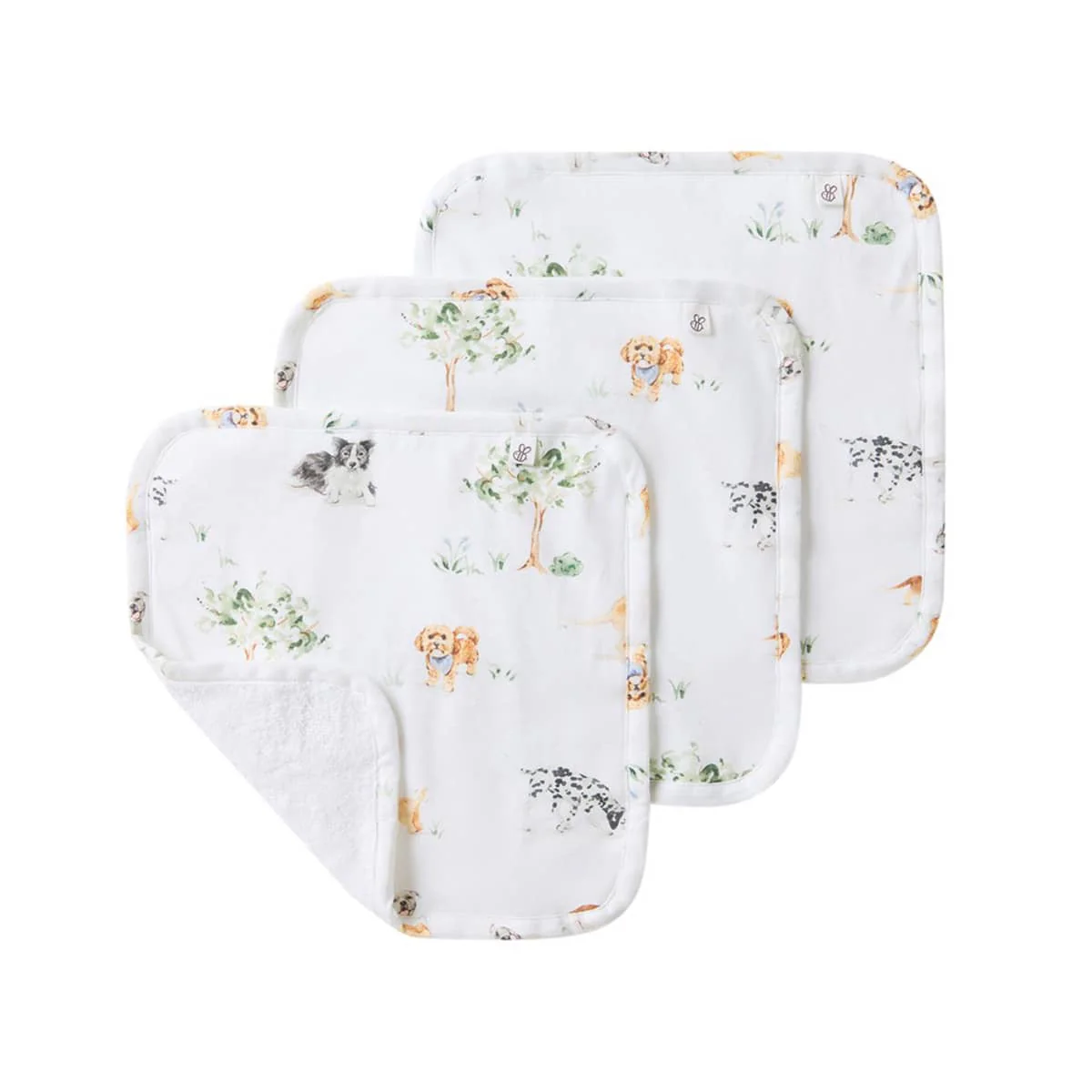 Snuggle Hunny Wash Cloths - Dog Park