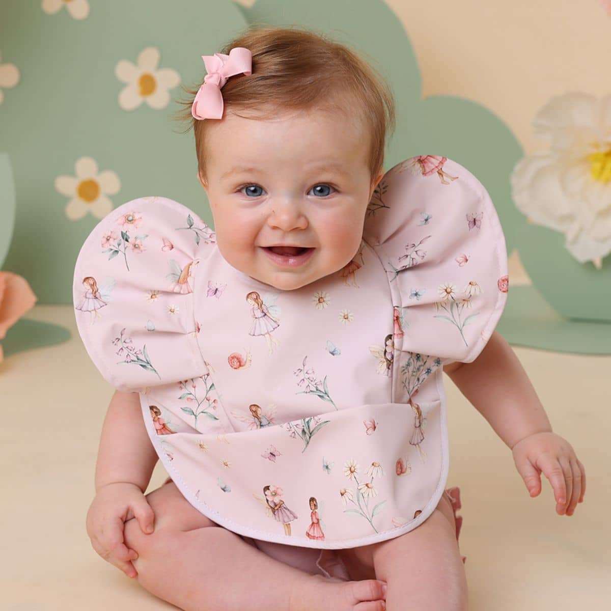 Snuggle Hunny Waterproof Snuggle Bib - Fairy Dust Frill - Image 2