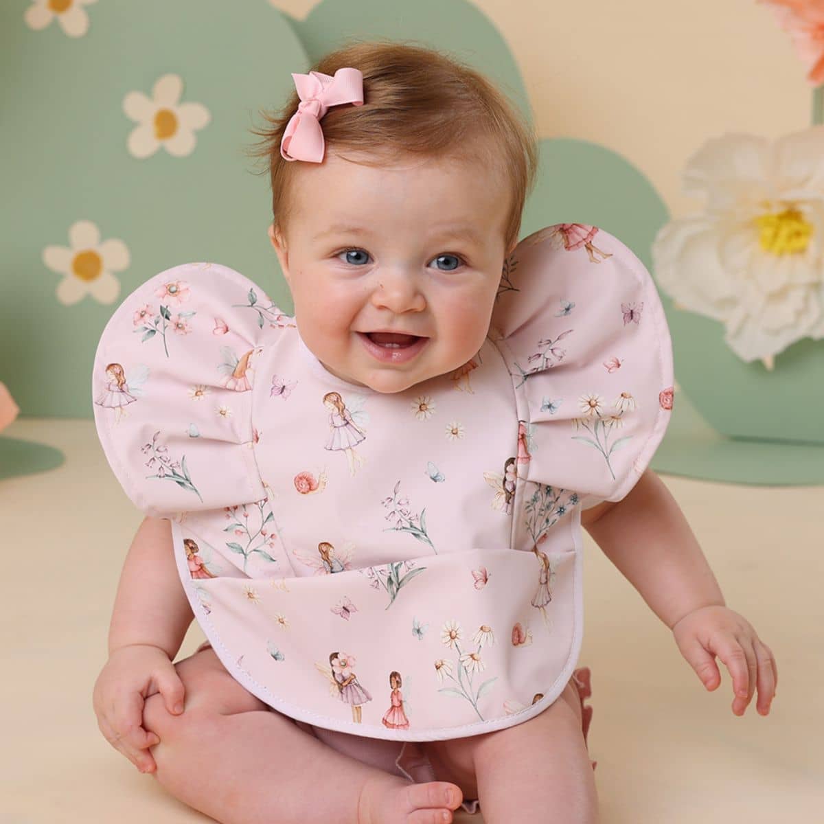 Snuggle Hunny Waterproof Snuggle Bib - Fairy Dust Frill - Image 3