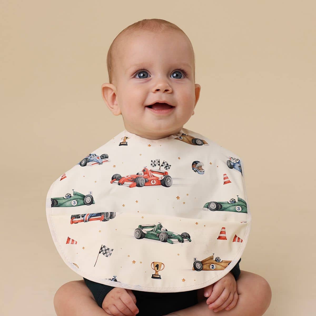 Snuggle Hunny Waterproof Snuggle Bib - Little Racers - Image 3
