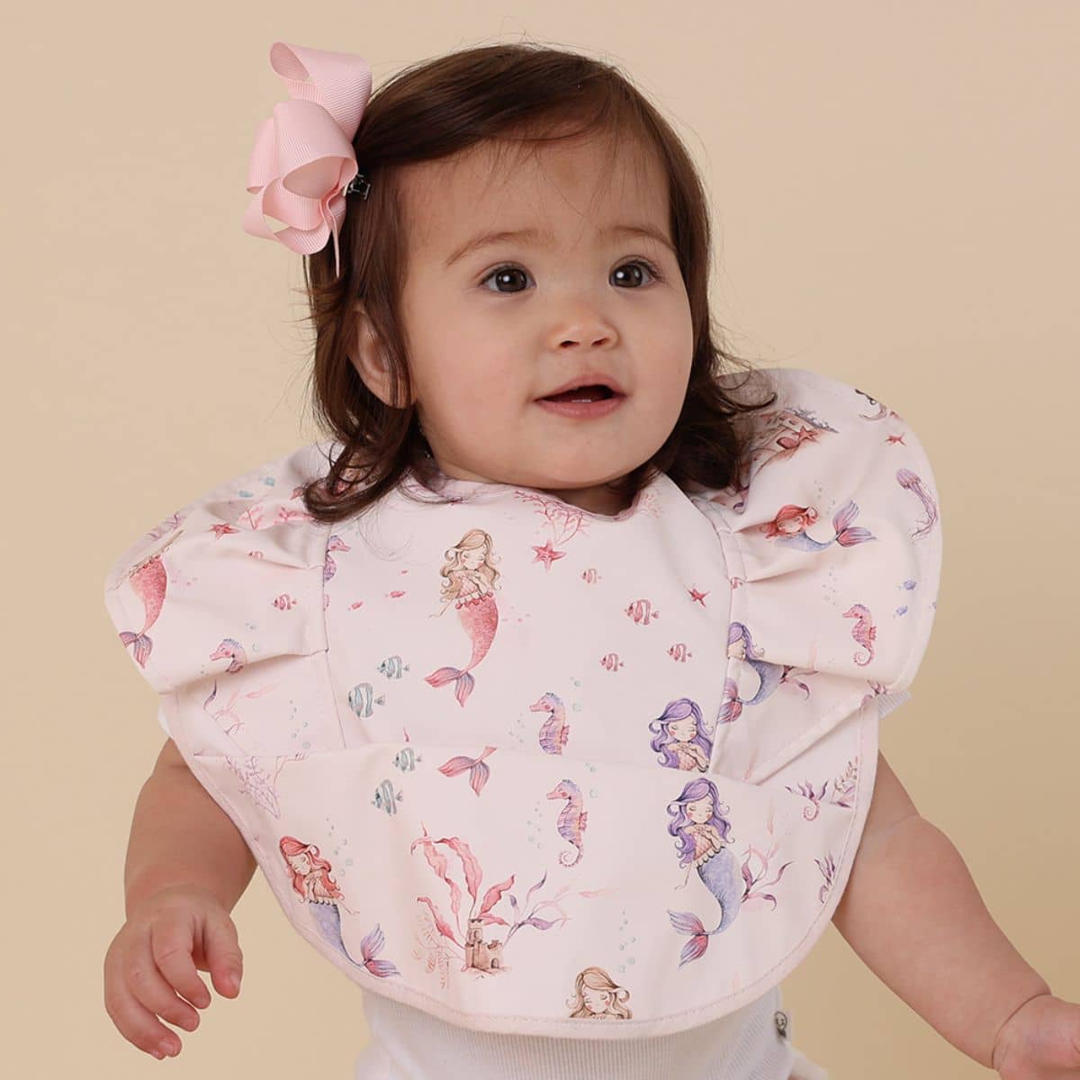 Snuggle Hunny Waterproof Snuggle Bib - Mermaid Frill - Image 2