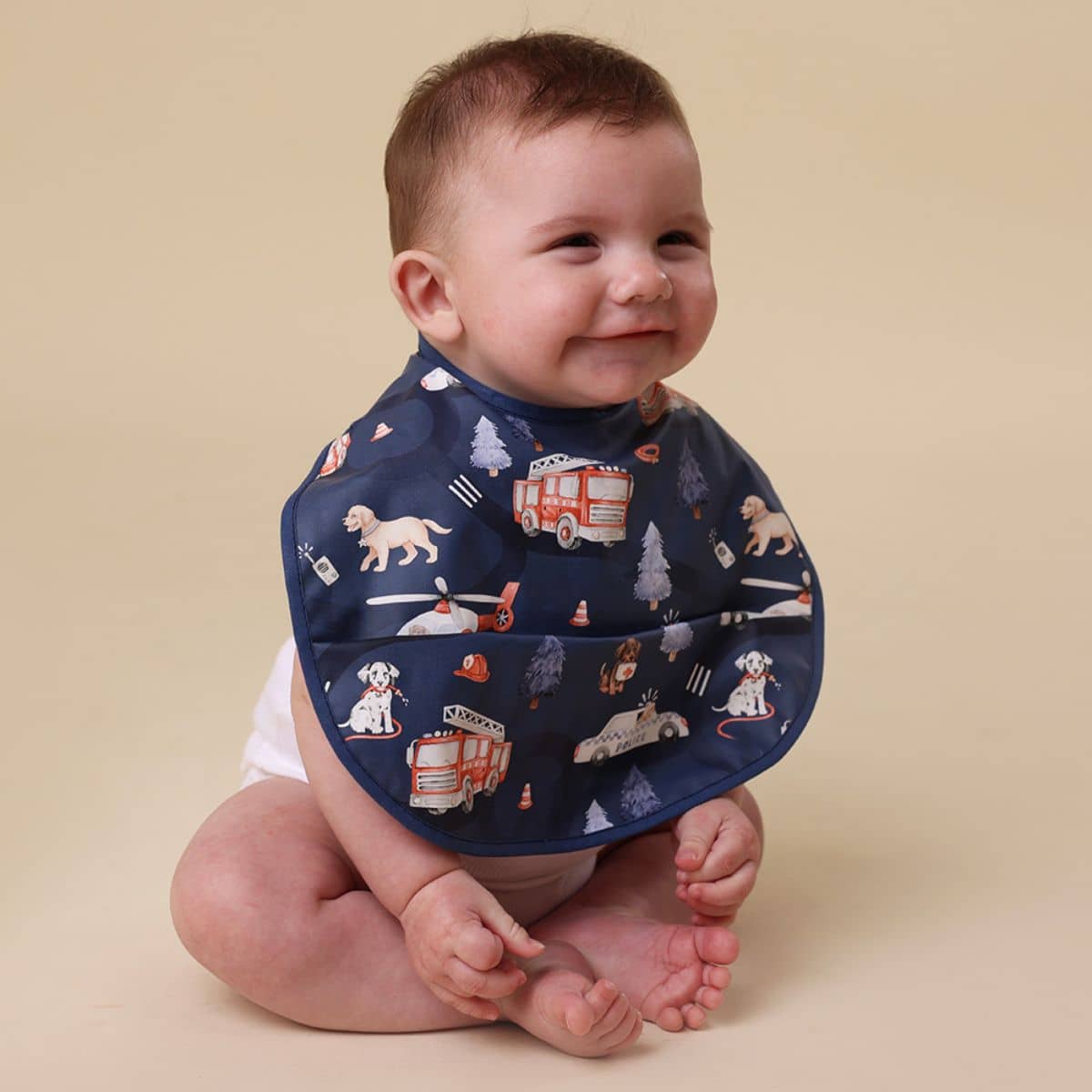 Snuggle Hunny Waterproof Snuggle Bib - To the Rescue - Image 3