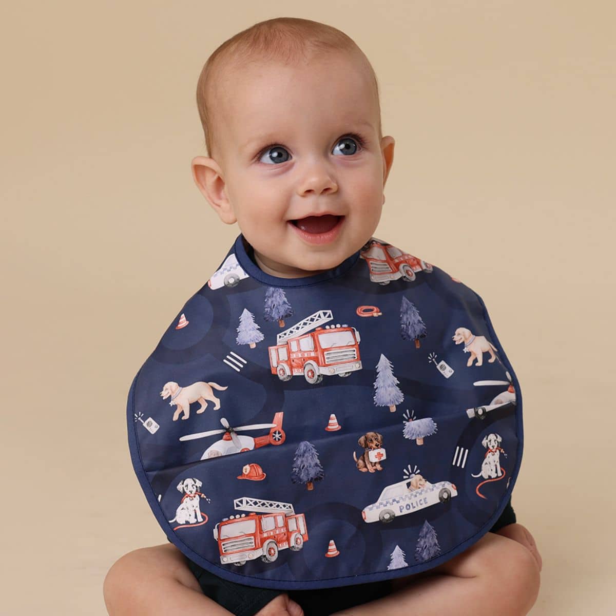 Snuggle Hunny Waterproof Snuggle Bib - To the Rescue - Image 4