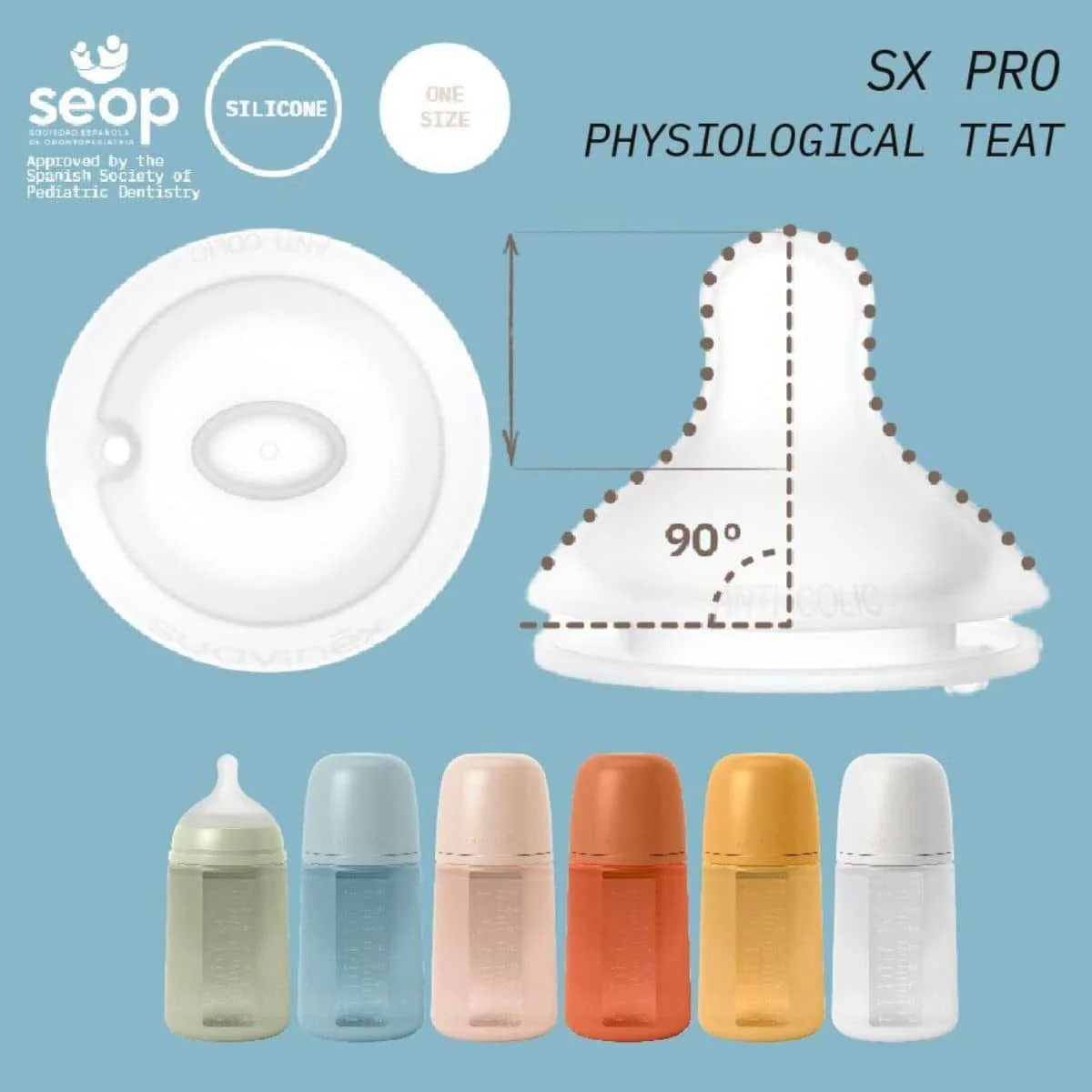 Suavinex All Silicone Bottle - 240ml - Image 6