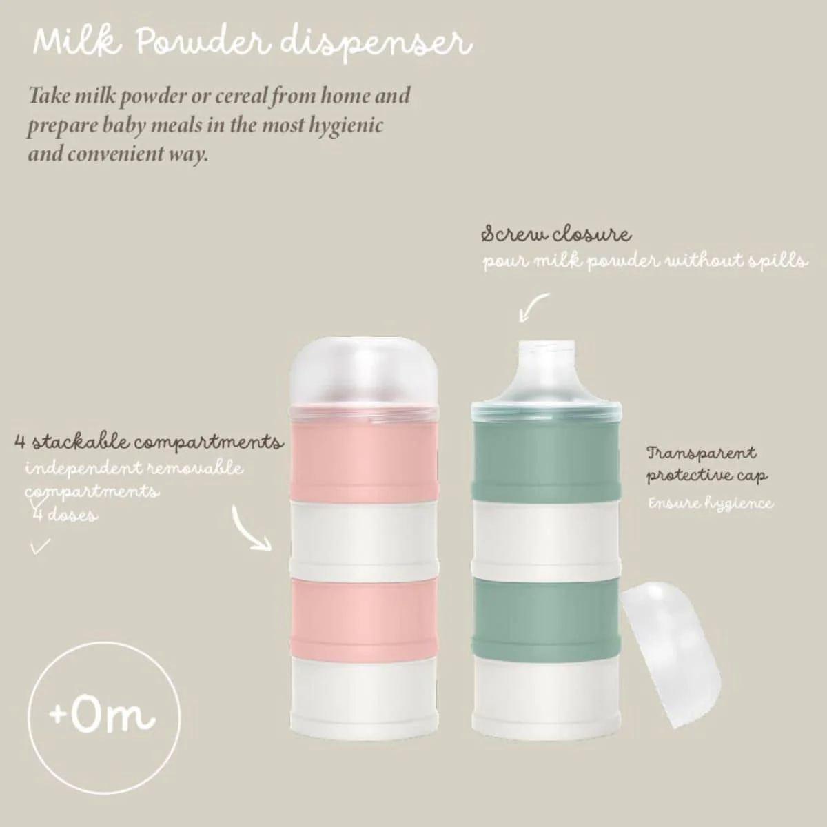 Suavinex Formula Dispenser - Green - Image 3