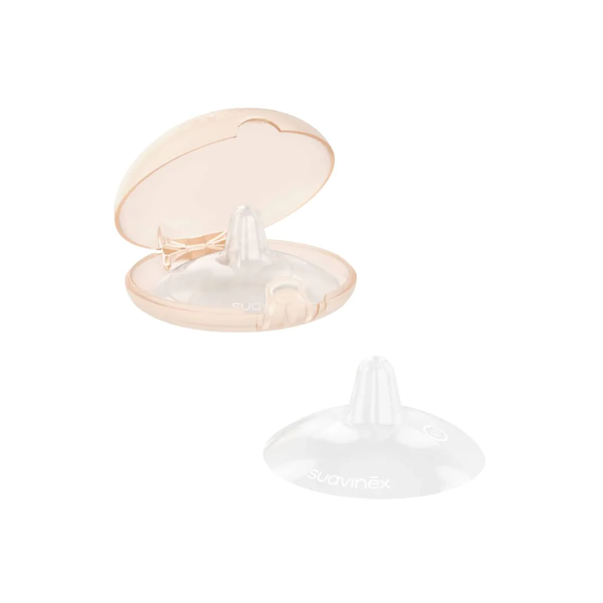 Suavinex Silicone Nipple Shields + Storage Box - Small