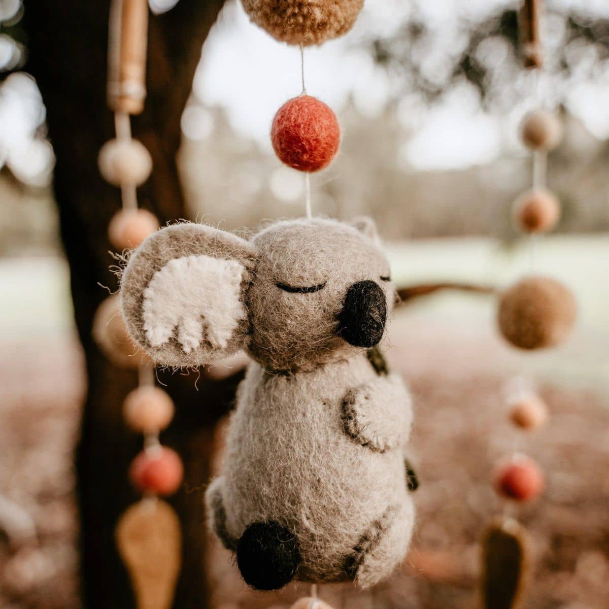 Tara Treasures Baby Cot Mobile - Sleeping Koala - Image 6