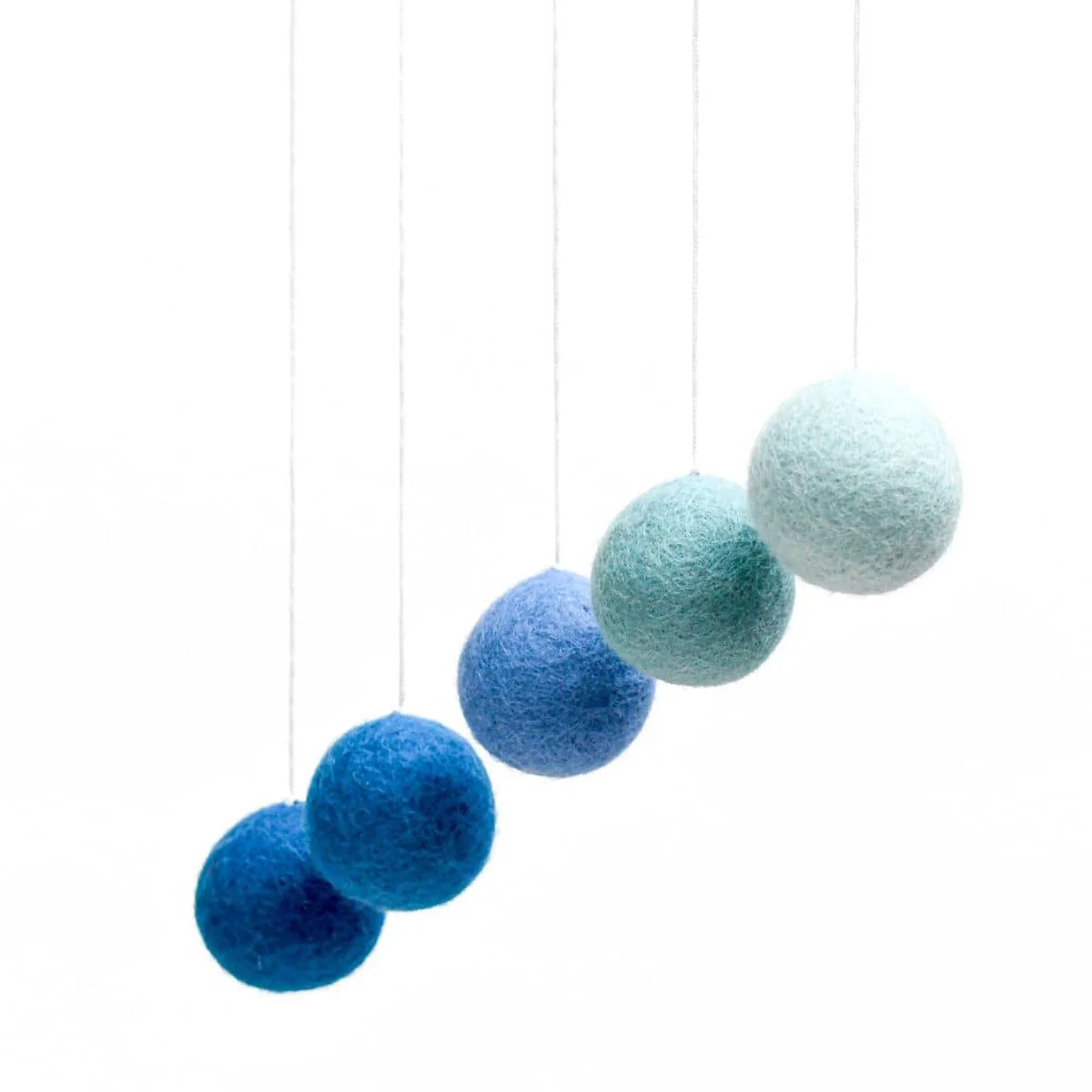 Tara Treasures Montessori Gobbi Baby Mobile - Blue - Image 2