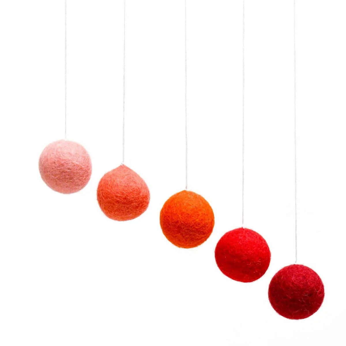 Tara Treasures Montessori Gobbi Baby Mobile - Red - Image 3
