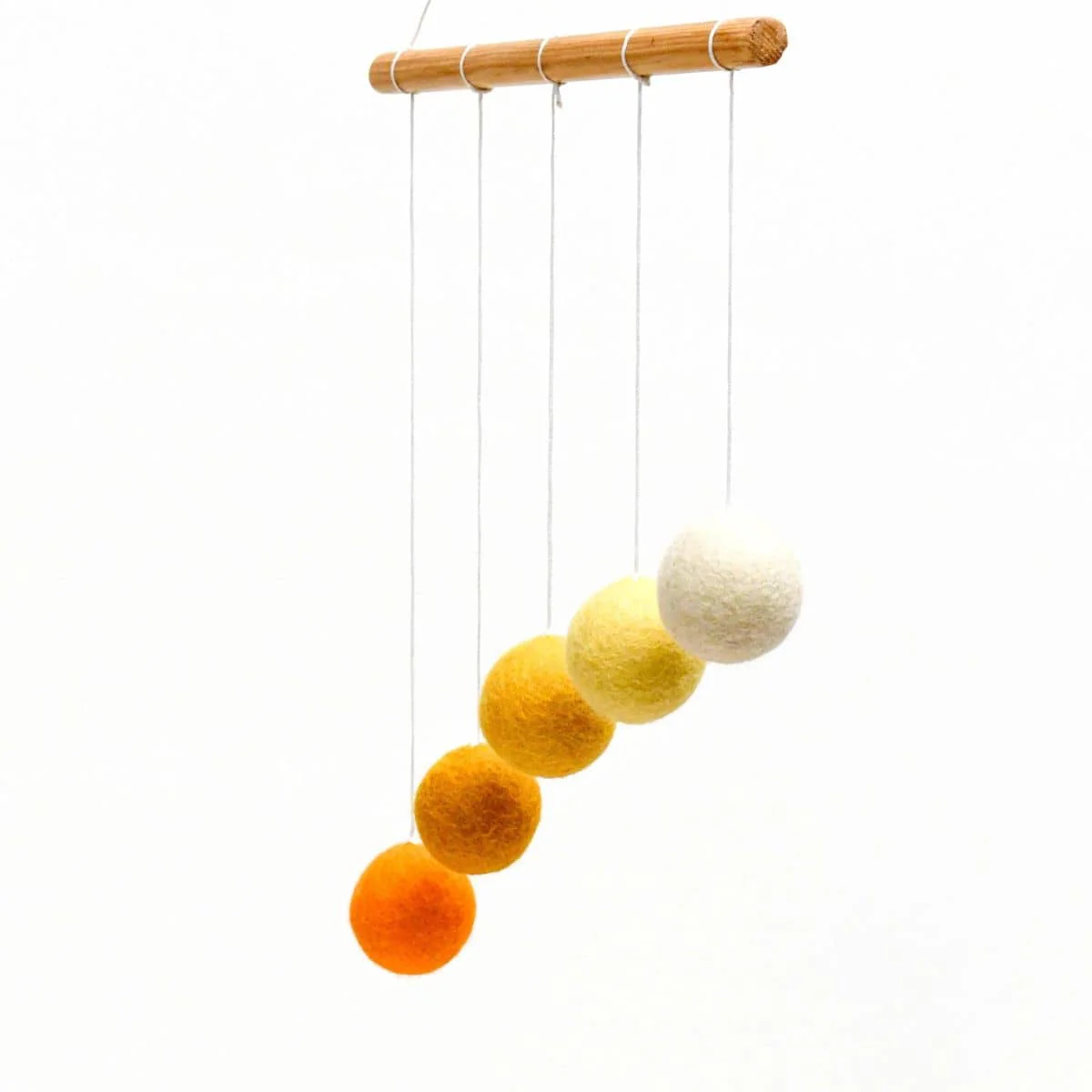 Tara Treasures Montessori Gobbi Baby Mobile - Yellow - Image 3