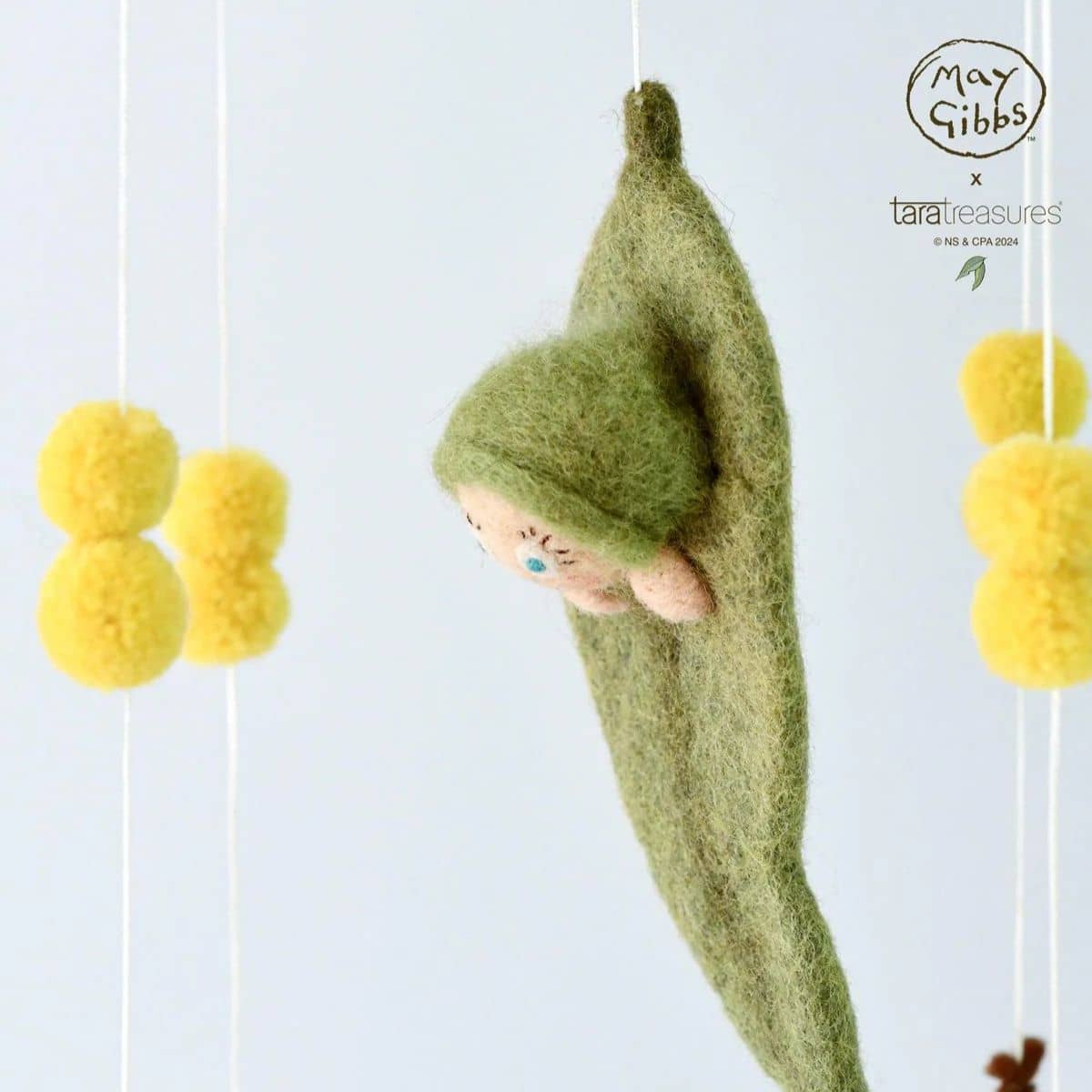 Tara Treasures x May Gibbs Cot Mobile - Gumnut Baby - Image 6