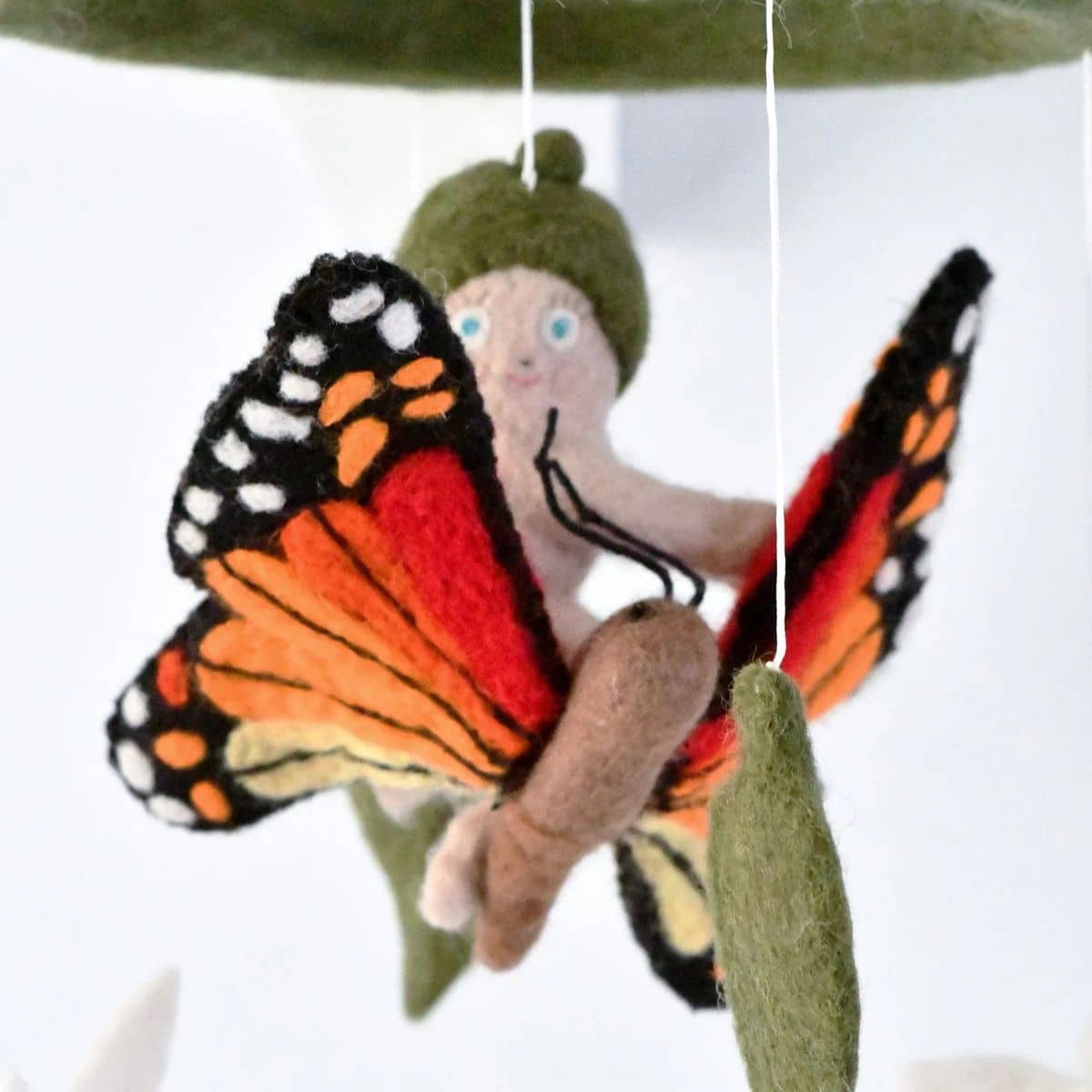 Tara Treasures x May Gibbs Cot Mobile - Gumnut Baby with Butterfly - Image 3