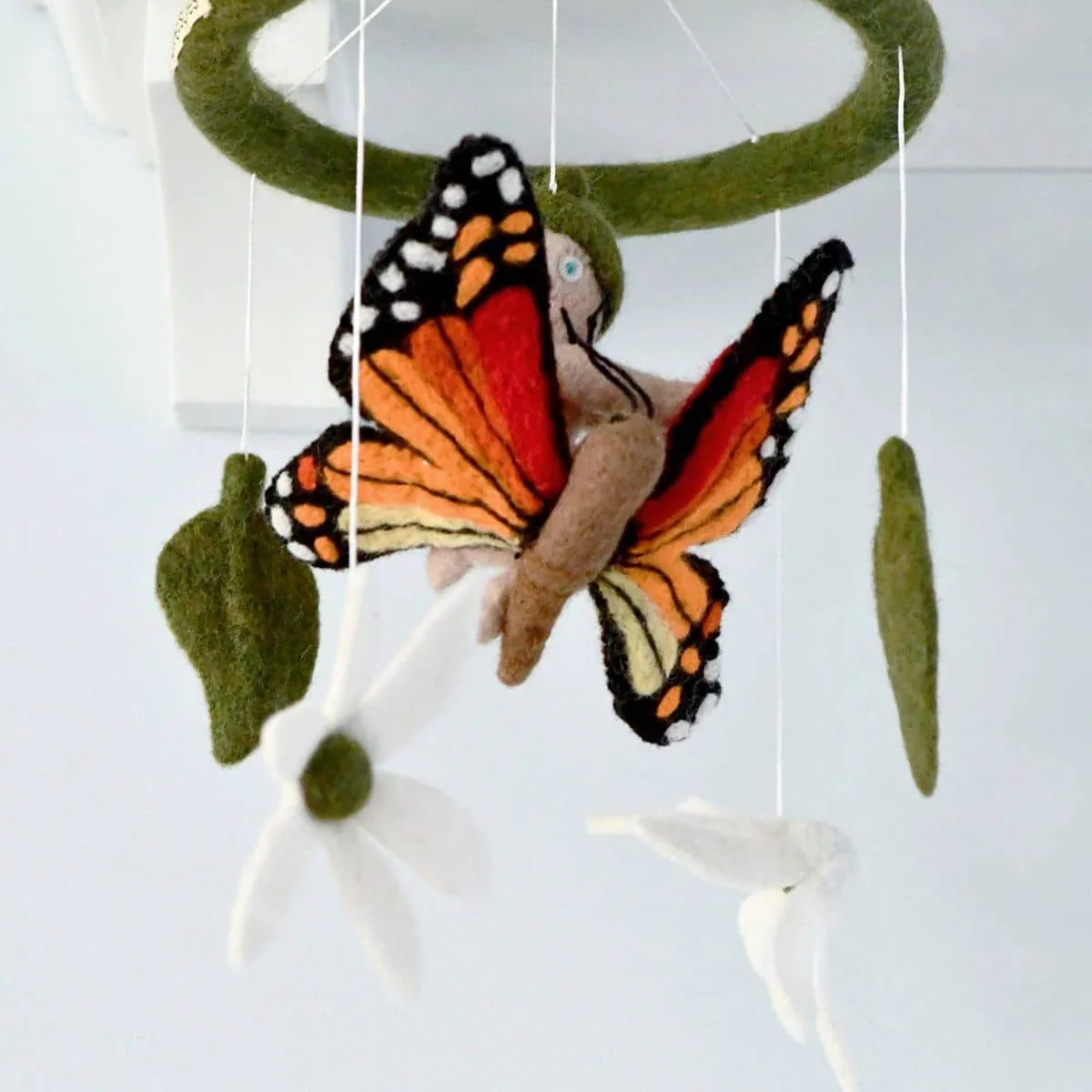 Tara Treasures x May Gibbs Cot Mobile - Gumnut Baby with Butterfly - Image 4