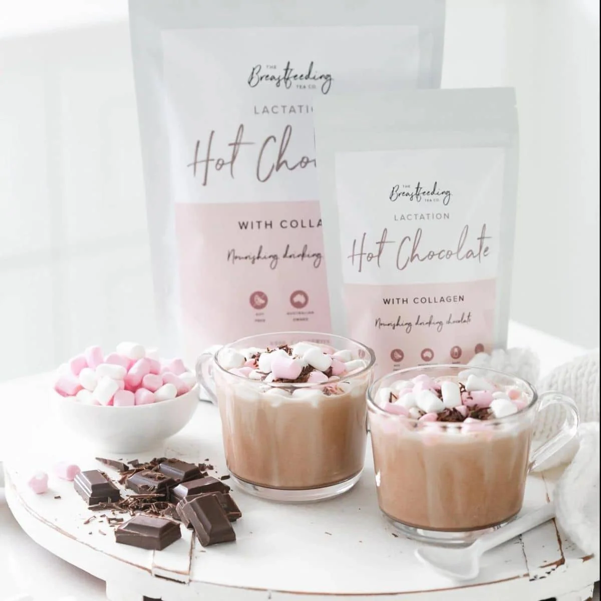 The Breastfeeding Tea Co - Lactation Hot Chocolate with Collagen - Image 11