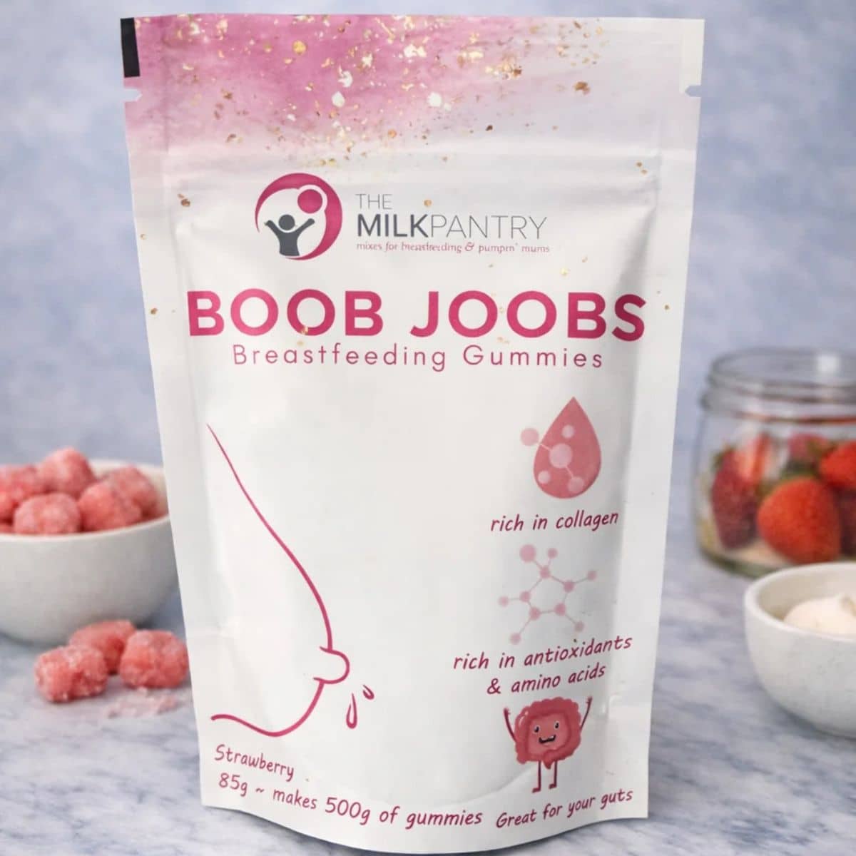 The Milk Pantry Boob Joobs - Breastfeeding Gummie Mix - Image 2