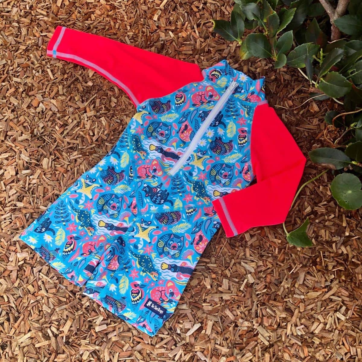 TicTasTogs All-in-One Snap Sunsuit - Bush Wonderland - Image 3