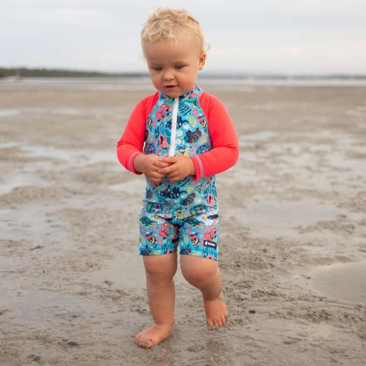 TicTasTogs All-in-One Snap Sunsuit - Bush Wonderland - Image 4