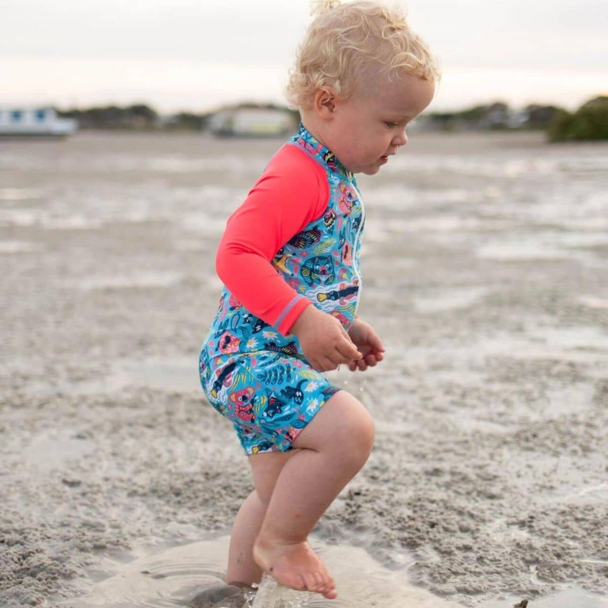 TicTasTogs All-in-One Snap Sunsuit - Bush Wonderland - Image 6