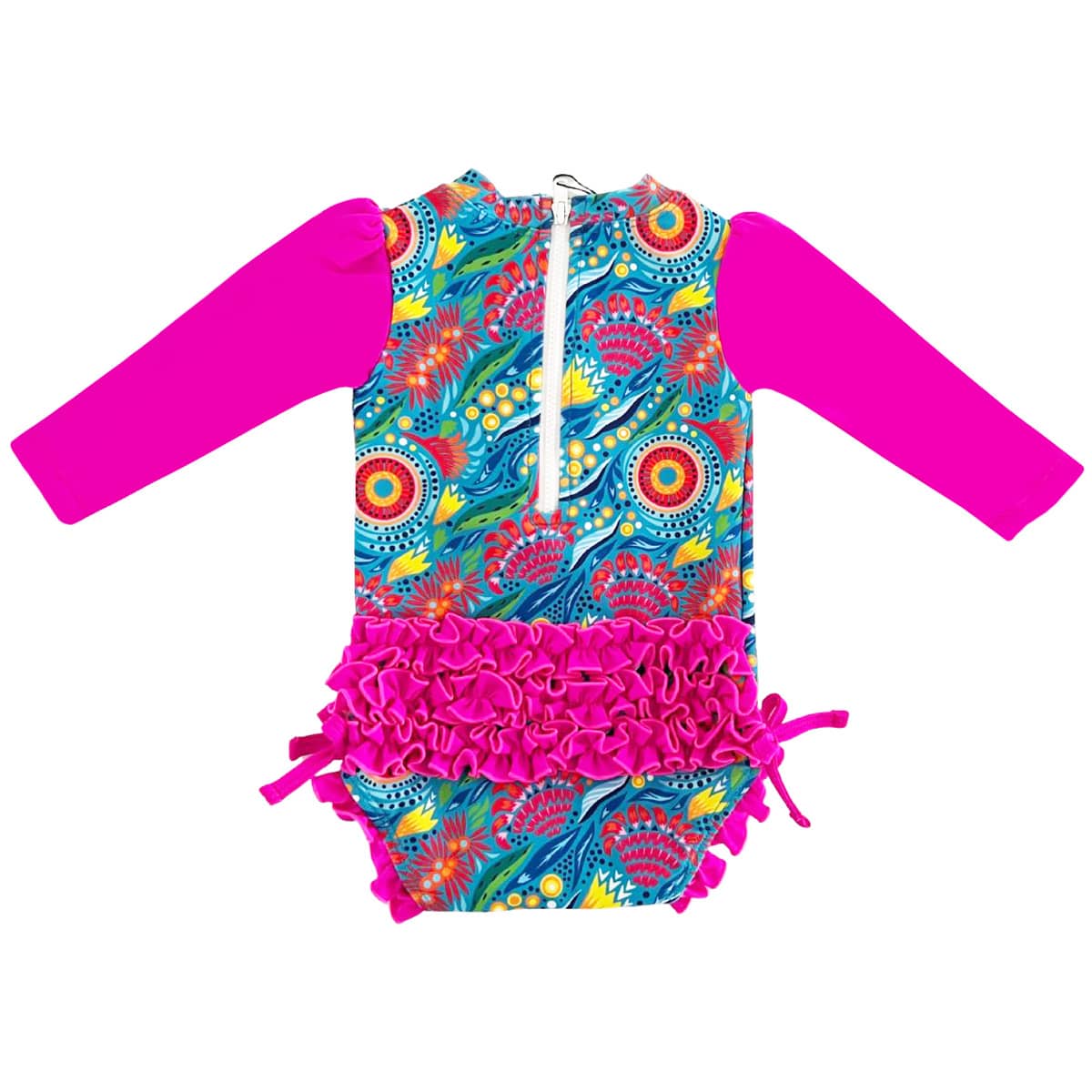 TicTasTogs Nappy Change Swimsuit - Bush Blooms - Image 3